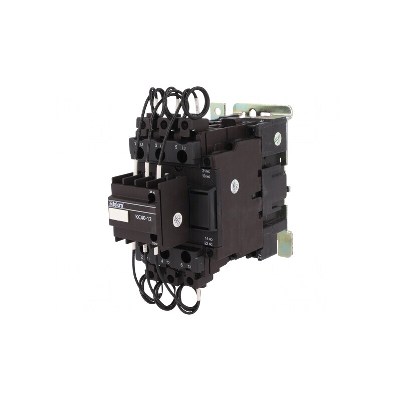 Contactor 3P pentru Șină DIN 240/440VAC KC40-12 | Electronic-mag.ro | Componente Electronice