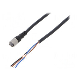 Cablu Conectare M8 4P 5m PVC | Electronic-mag.ro | Componente Electronice