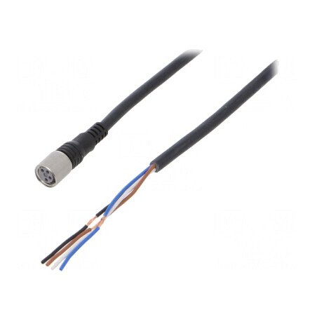 Cablu Conectare M8 4P 5m PVC | Electronic-mag.ro | Componente Electronice
