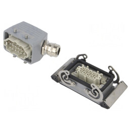 Set Conectori HDC Tată-Mamă Soclu-Mufă, 10 Pini | Electronic-mag.ro | Componente Electronice