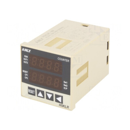 Contor electronic LED 9999 impulsuri 100-240V AC/DC | Electronic-mag.ro | Componente Electronice