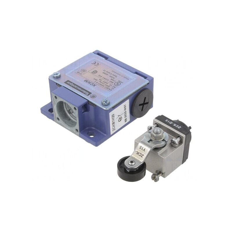 Limitator Cursă Manetă cu Rola din Plastic 34,5mm 10A | Electronic-mag.ro | Componente Electronice