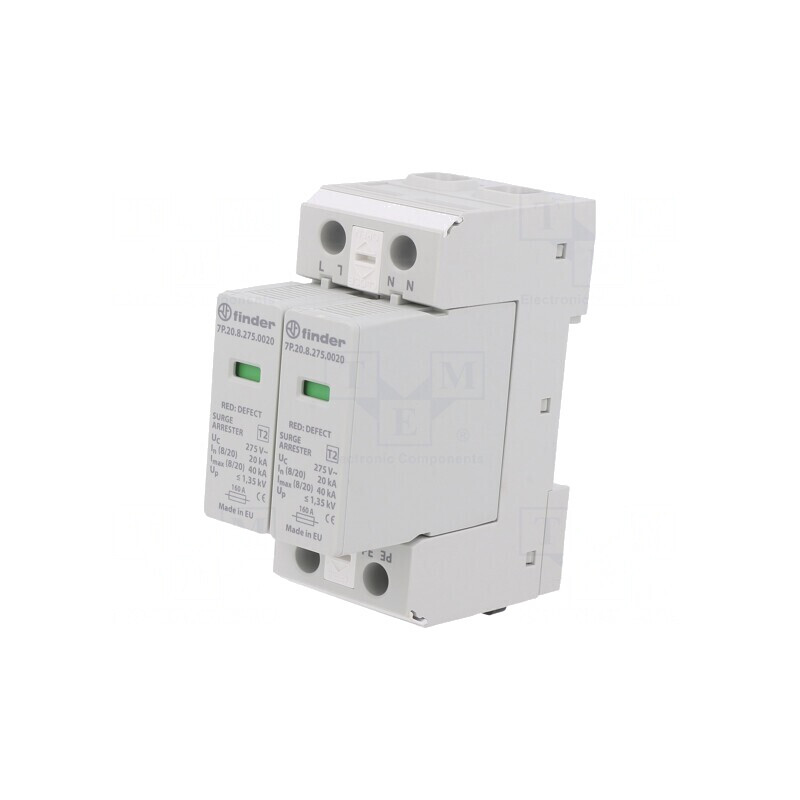 Limitator de Supratensiuni Tip 2 Poli 1 NPE 20kA | Electronic-mag.ro | Componente Electronice Limitator de Supratensiuni Tip 2 Poli 1 NPE 20kA | Electronic-mag.ro | Componente Electronice