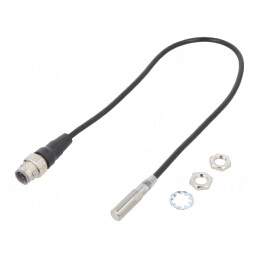 Senzor Inductiv PNP NO 10-30VDC M8 IP67 200mA | Electronic-mag.ro | Componente Electronice