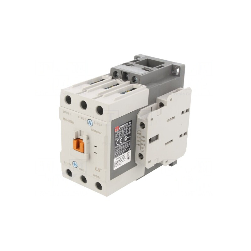 Contactor 3P 110VAC NO/NC 50A | Electronic-mag.ro | Componente Electronice