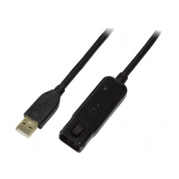 Repeater USB 1.1/2.0 Negru | Electronic-mag.ro | Componente Electronice