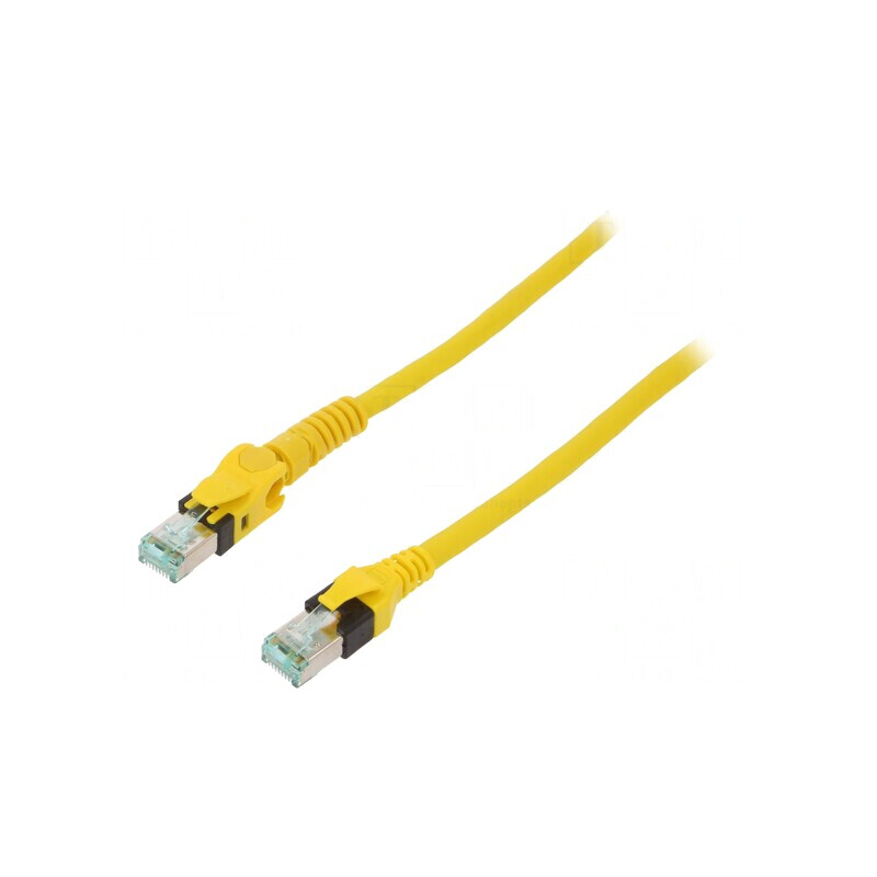 Cablu Patch S/FTP Cat6a Galben 10m | Electronic-mag.ro | Componente Electronice Cablu Patch S/FTP Cat6a Galben 10m | Electronic-mag.ro | Componente Electronice