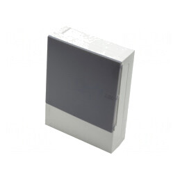Carcasă pentru aparatură modulară albă 24 module | Electronic-mag.ro | Componente Electronice