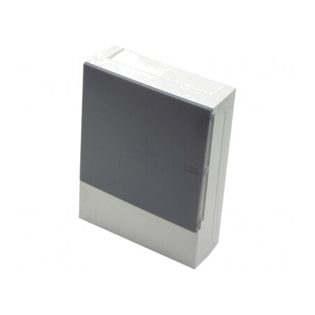 Carcasă pentru aparatură modulară albă 24 module | Electronic-mag.ro | Componente Electronice