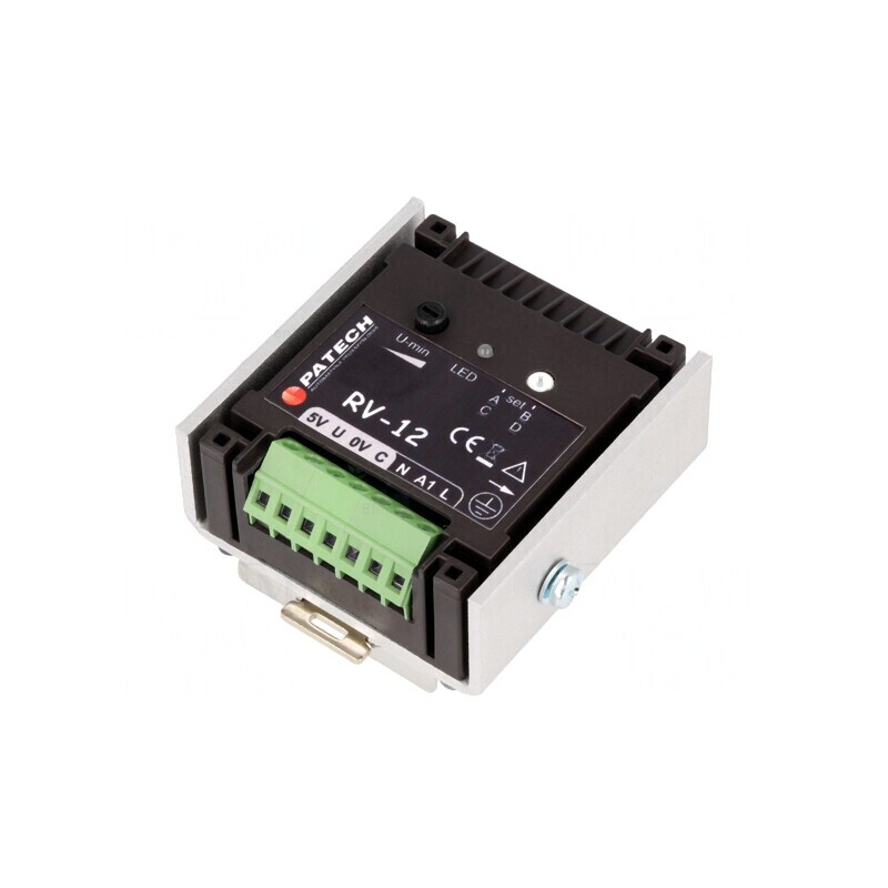 Regulator de Tensiune pentru Șină DIN 12A IP20 | Electronic-mag.ro | Componente Electronice