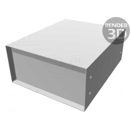 Carcasă tablă de oțel 1458E4 203x254x102mm | Electronic-mag.ro | Componente Electronice