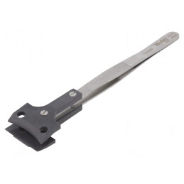 Pensetă Precizie 150mm Vârf Lat 141SAP | Electronic-mag.ro | Componente Electronice