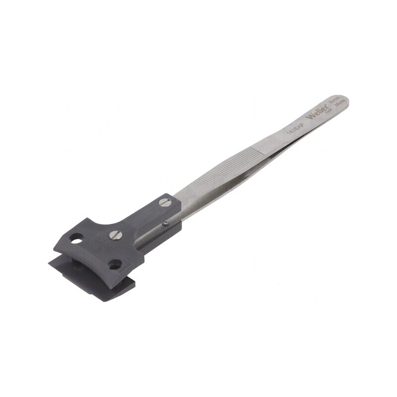 Pensetă Precizie 150mm Vârf Lat 141SAP | Electronic-mag.ro | Componente Electronice