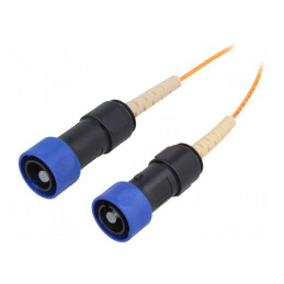 Patch Cord Fibră Optică Simplex Multimod Tip Baionetă PXF4054BAA | Electronic-mag.ro | Componente Electronice