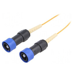 Patch cord fibră simplex multimod tip baionetă | Electronic-mag.ro | Componente Electronice
