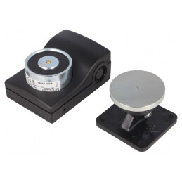 Electromagnet de Reținere 24VDC 490N IP40 | Electronic-mag.ro | Componente Electronice