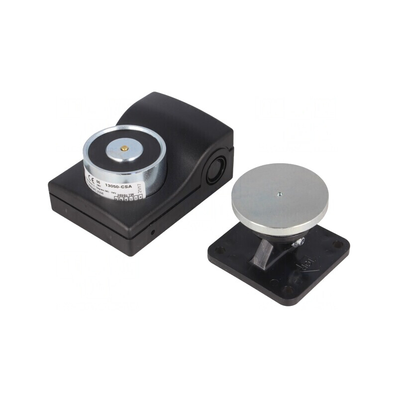 Electromagnet de Reținere 24VDC 490N IP40 | Electronic-mag.ro | Componente Electronice