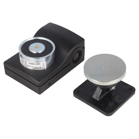 Electromagnet de Reținere 24VDC 490N IP40 | Electronic-mag.ro | Componente Electronice