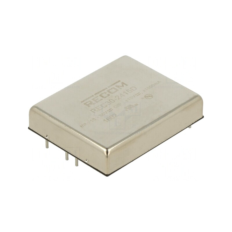 Convertor DC/DC 30W 18-36V la 15V/-15V | Electronic-mag.ro | Componente Electronice Convertor DC/DC 30W 18-36V la 15V/-15V | Electronic-mag.ro | Componente Electronice