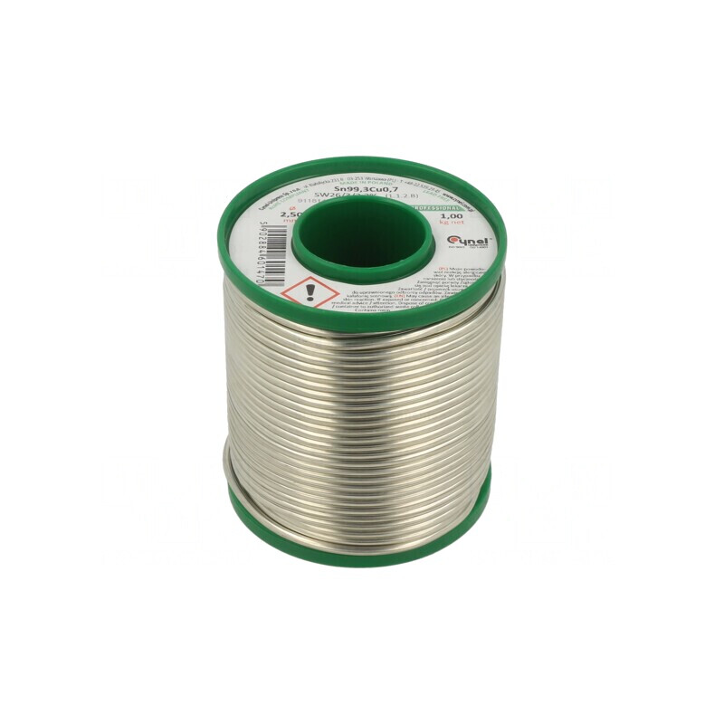 "Sârmă de lipit fără plumb 2,5mm 1000g" | Electronic-mag.ro | Componente Electronice