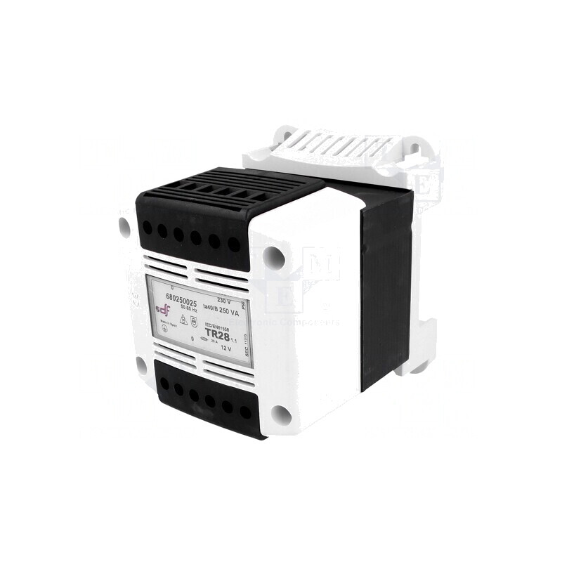 Transformator Alimentare 250VA 230V AC 12V DIN | Electronic-mag.ro | Componente Electronice