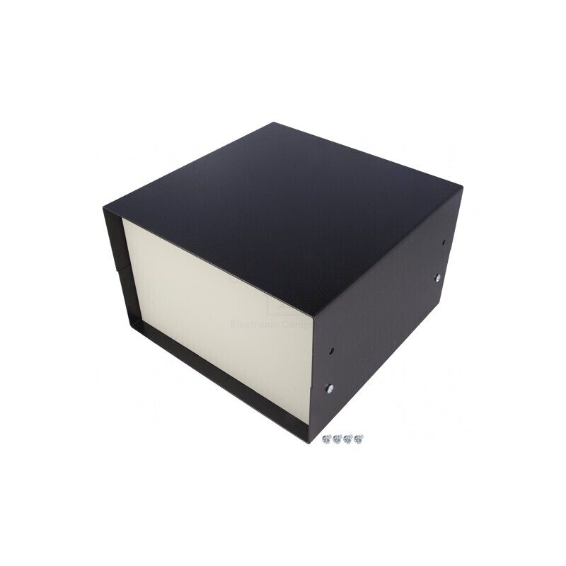 Carcasă metalică cu panou 1458 203x203x127mm | Electronic-mag.ro | Componente Electronice