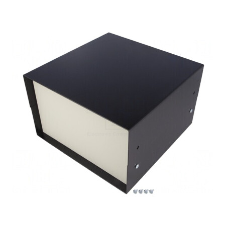 Carcasă metalică cu panou 1458 203x203x127mm | Electronic-mag.ro | Componente Electronice