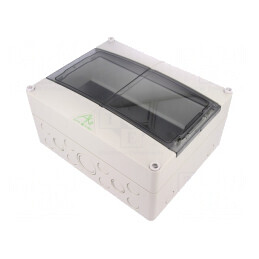 Carcasă modulară IP55 gri 12 module | Electronic-mag.ro | Componente Electronice