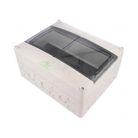 Carcasă modulară IP55 gri 12 module | Electronic-mag.ro | Componente Electronice