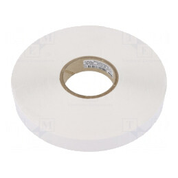 Etichetă Autoadezivă Albă 15mm x 50m | Electronic-mag.ro | Componente Electronice