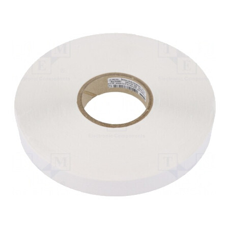 Etichetă Autoadezivă Albă 15mm x 50m | Electronic-mag.ro | Componente Electronice