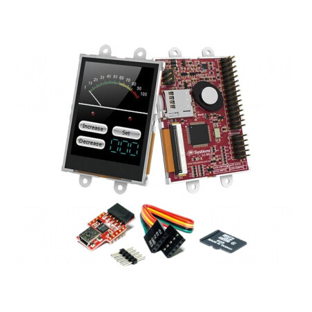 Kit Dezvoltare cu Afișaj LCD TFT 2,4" 240x320 | Electronic-mag.ro | Componente Electronice