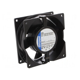 Ventilator: AC | axial | 230VAC | 92,5x92,5x38mm | 75m3/h | 37dBA | 18AWG | 3656