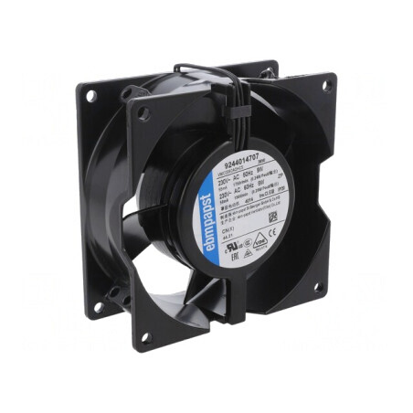 Ventilator AC Axial 230V 92.5x92.5x38mm 49m3/h 24dBA | Electronic-mag.ro | Componente Electronice
