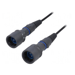 Patch cord fibră optică duplex monomod SM tip baionetă PXF6054CAB | Electronic-mag.ro | Componente Electronice