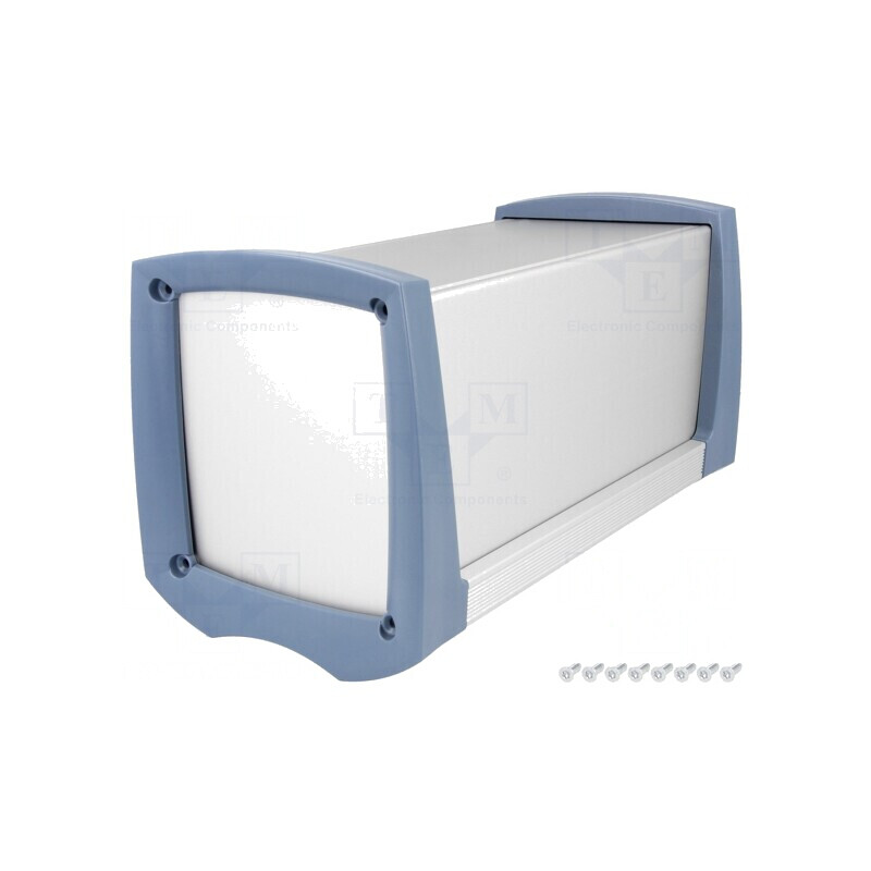Carcasă Aluminiu Gri cu Panou RAIL 127x243x135mm | Electronic-mag.ro | Componente Electronice Carcasă Aluminiu Gri cu Panou RAIL 127x243x135mm | Electronic-mag.ro | Componente Electronice