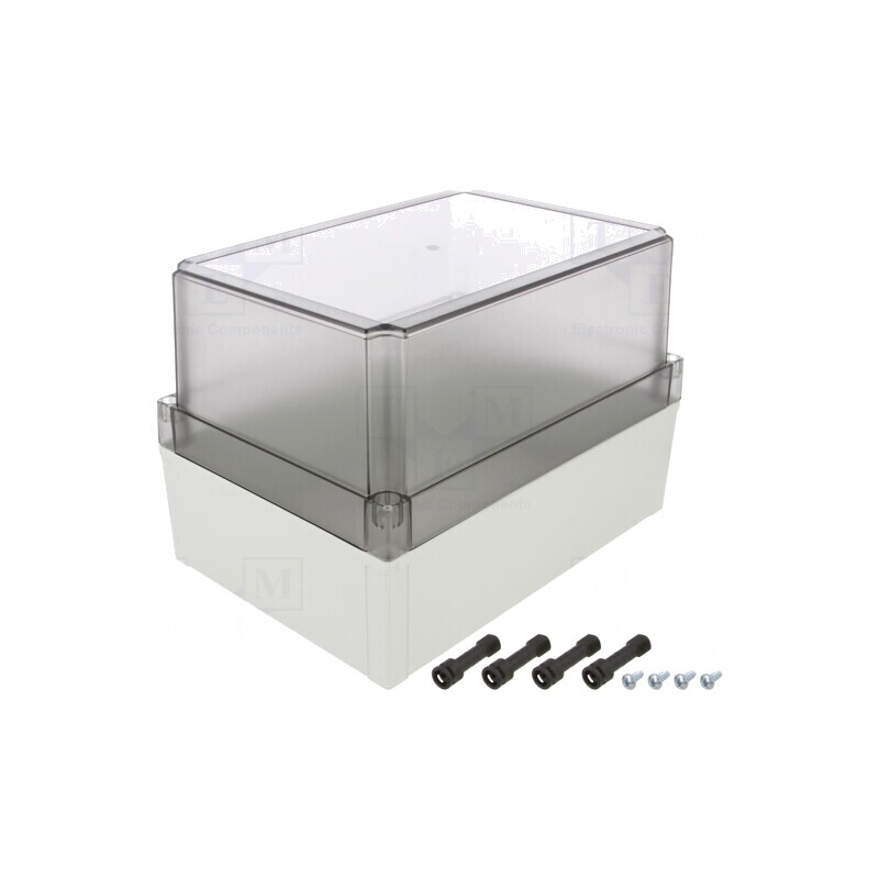 Carcasă universală policarbonat 180mm x 255mm x 175mm | Electronic-mag.ro | Componente Electronice Carcasă universală policarbonat 180mm x 255mm x 175mm | Electronic-mag.ro | Componente Electronice