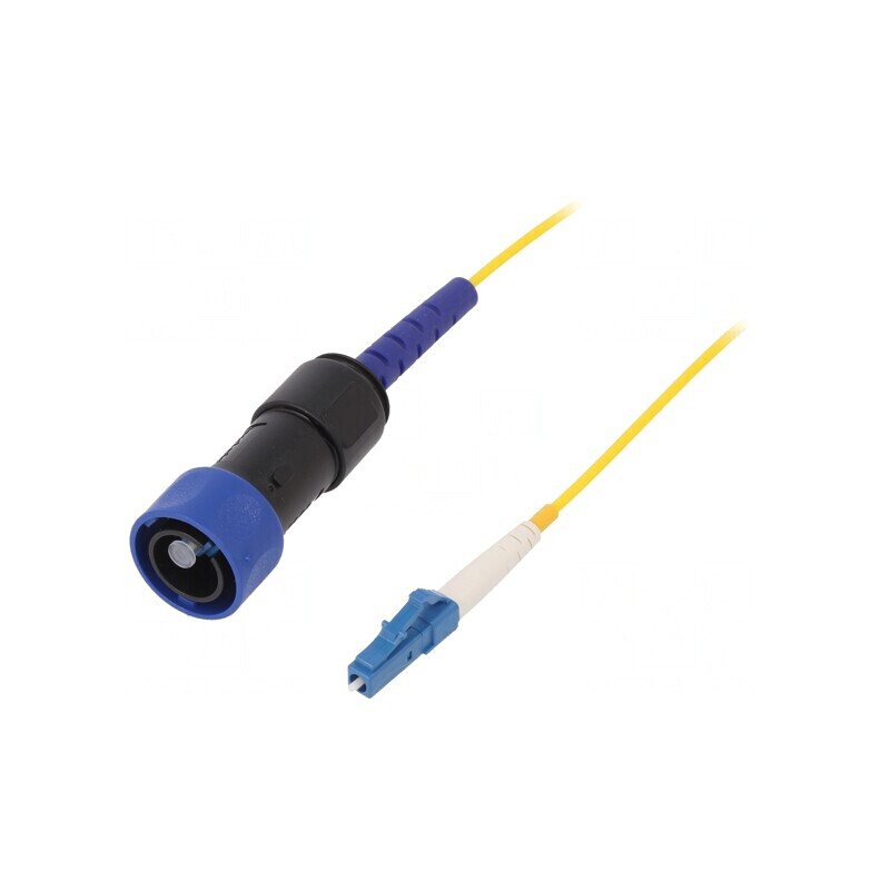 Patch Cord Fibră Optică Simplex Monomod SM Baionetă | Electronic-mag.ro | Componente Electronice