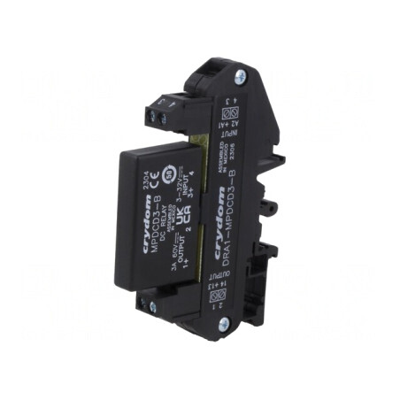 Releu Semiconductori 3-32VDC 3A DIN DRA1-MPDCD3-B | Electronic-mag.ro | Componente Electronice