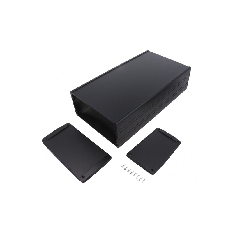 Carcasă Universală Aluminiu TEKAM 170x300x82mm | Electronic-mag.ro | Componente Electronice