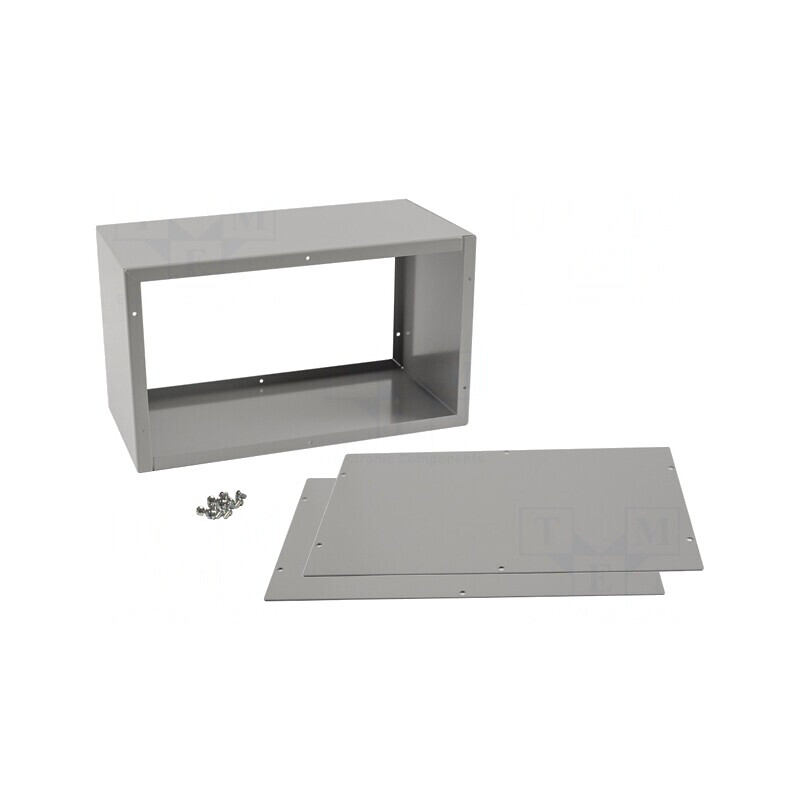 Carcasă universală oțel gri 178x305x152mm | Electronic-mag.ro | Componente Electronice