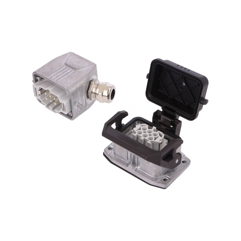 Conector HDC 500V 16A 6 PIN 6 PE | Electronic-mag.ro | Componente Electronice Conector HDC 500V 16A 6 PIN 6 PE | Electronic-mag.ro | Componente Electronice