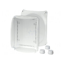 Carcasă Cutie de Conexiuni IP66 Gri 225x295x122mm | Electronic-mag.ro | Componente Electronice