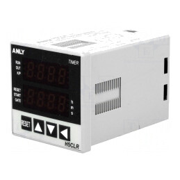 Timer Interval H5CLR-11 DPDT 100-240V AC/DC  | Electronic-mag.ro | Componente Electronice