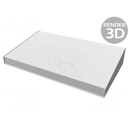 Carcasă Desktop Aluminiu 508x287x89mm | Electronic-mag.ro | Componente Electronice