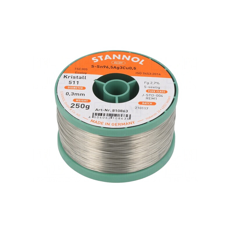 Sârmă de lipit fără plumb 0,3mm 0,25kg bobină | Electronic-mag.ro | Componente Electronice Sârmă de lipit fără plumb 0,3mm 0,25kg bobină | Electronic-mag.ro | Componente Electronice