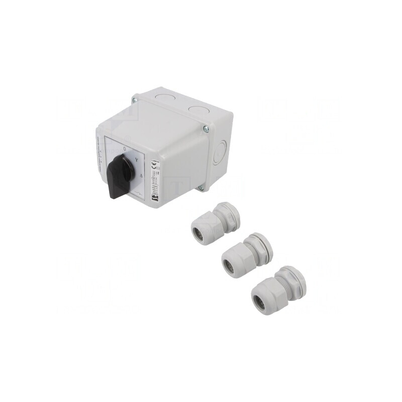 Comutator cu came stea-triunghi 63A 0-Y-Δ | Electronic-mag.ro | Componente Electronice