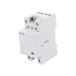 Contactor 4-poli 25A 230V AC/DC NO