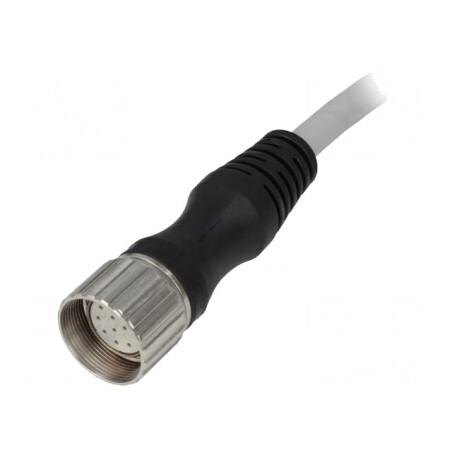 Cablu Conectare M23 PIN 12 Drept 5m IP67 | Electronic-mag.ro | Componente Electronice