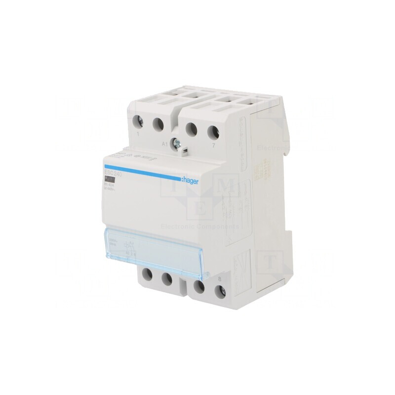 Contactor 2P 40A 230V NO | Electronic-mag.ro | Componente Electronice
